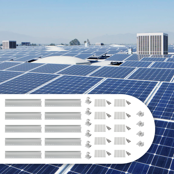 CNCEST Solar Panel Mounting Kit Solar Panel Mounts Solar Panel Mounting