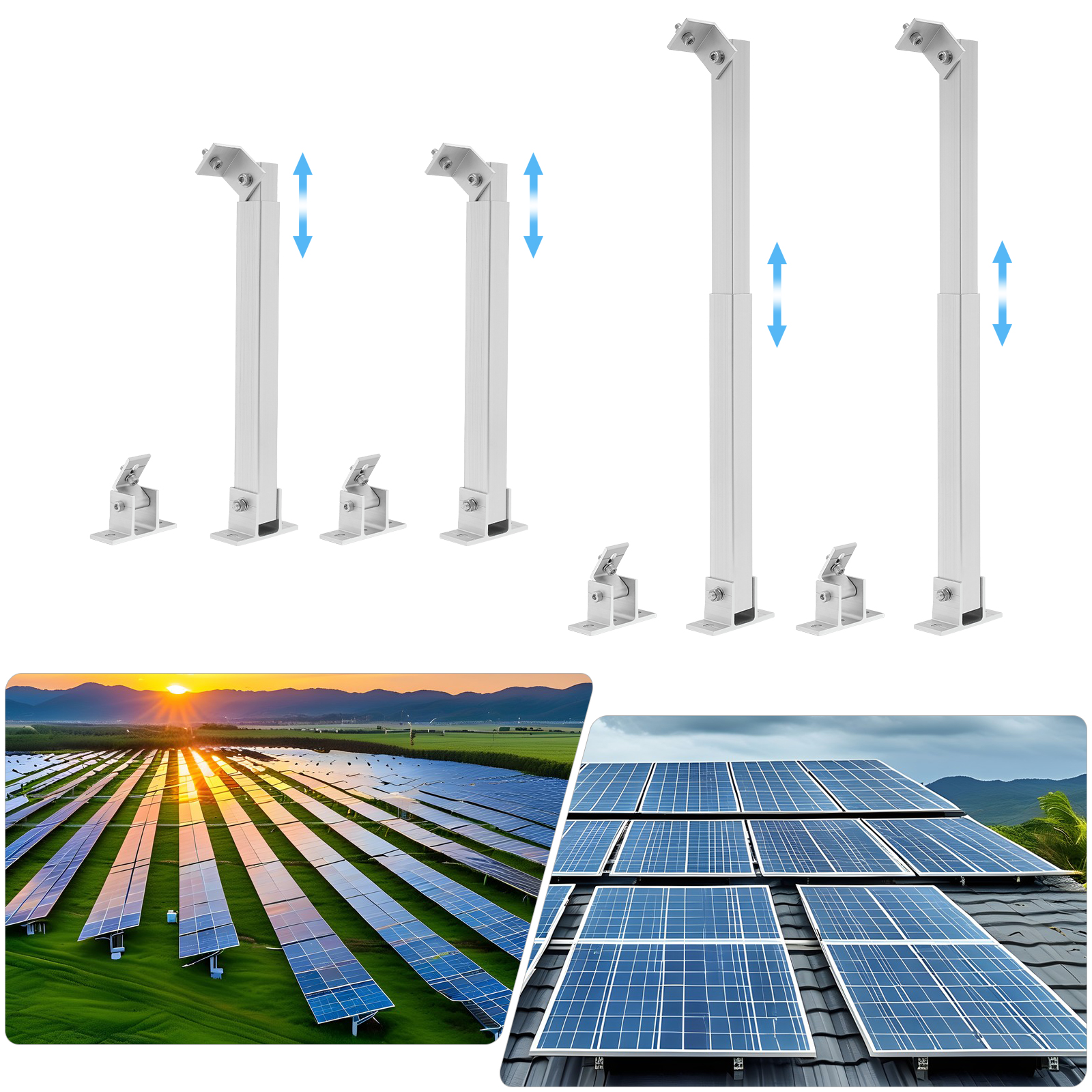 Universal Mount Brackets for Solar Panels, Adjustable Solar Panel Mounting Brackets, Solar Panel Bracket Universal Mount Brackets for Solar Panels, Adjustable Solar Panel Mounting Brackets, Solar Panel Bracket