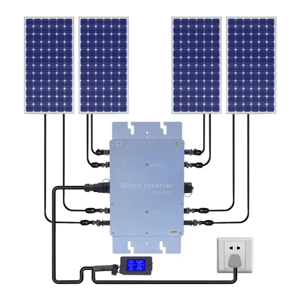 Micro Solar Inverter 1200 W Automatic Micro Inverter Solar ID MPPT DC20-50 V IP65 Used In Residential Or Commercial Areas Micro Solar Inverter 1200 W Automatic Micro Inverter Solar ID MPPT DC20-50 V IP65 Used In Residential Or Commercial Areas