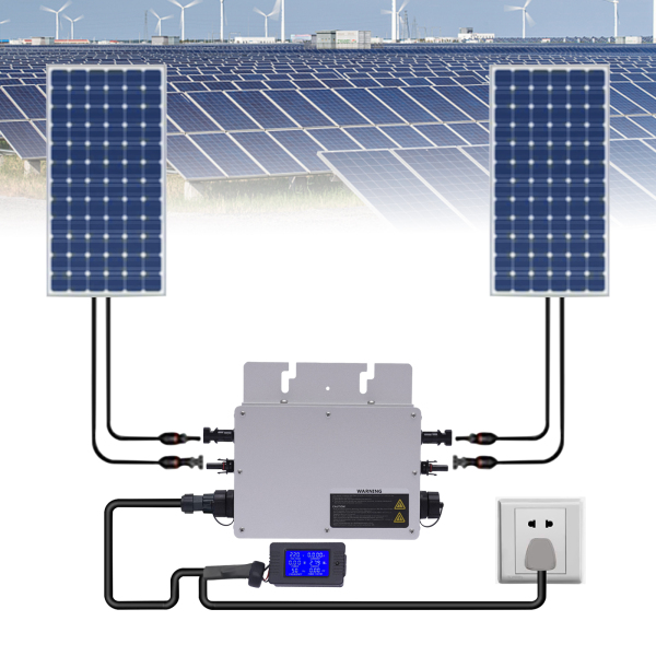 700W Solar Inverter Grid Tie Controller Micro Solar Inverter Grid Tie Micro Inverter Waterproof IP65 220V Micro Inverter