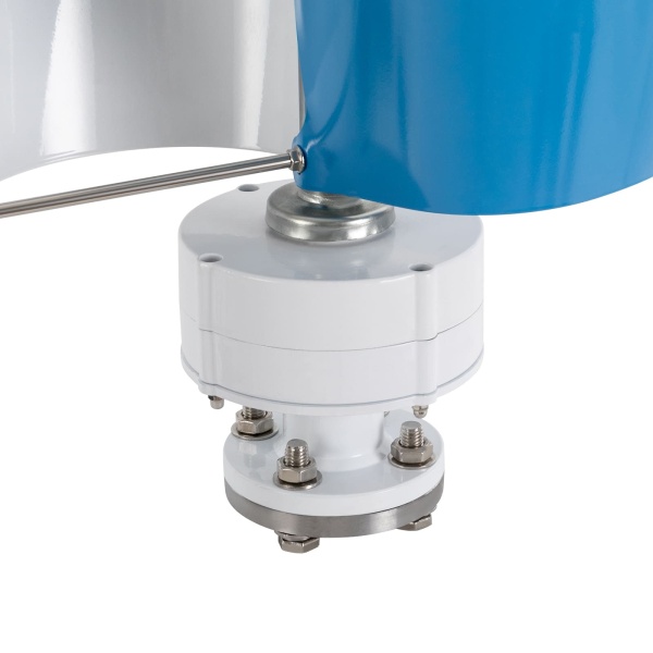 Wind Turbine, Vertical Axis Wind Turbine Generator with Controller, 24V Wind Power Generation (White and Blue) Wind Turbine, Vertical Axis Wind Turbine Generator with Controller, 24V Wind Power Generation (White and Blue)