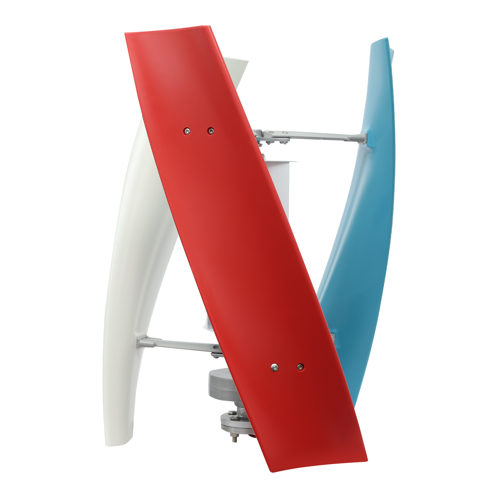 X Three-leaf Color (with Wind Wheel) 24V 100W Vertical Wind Turbine ...