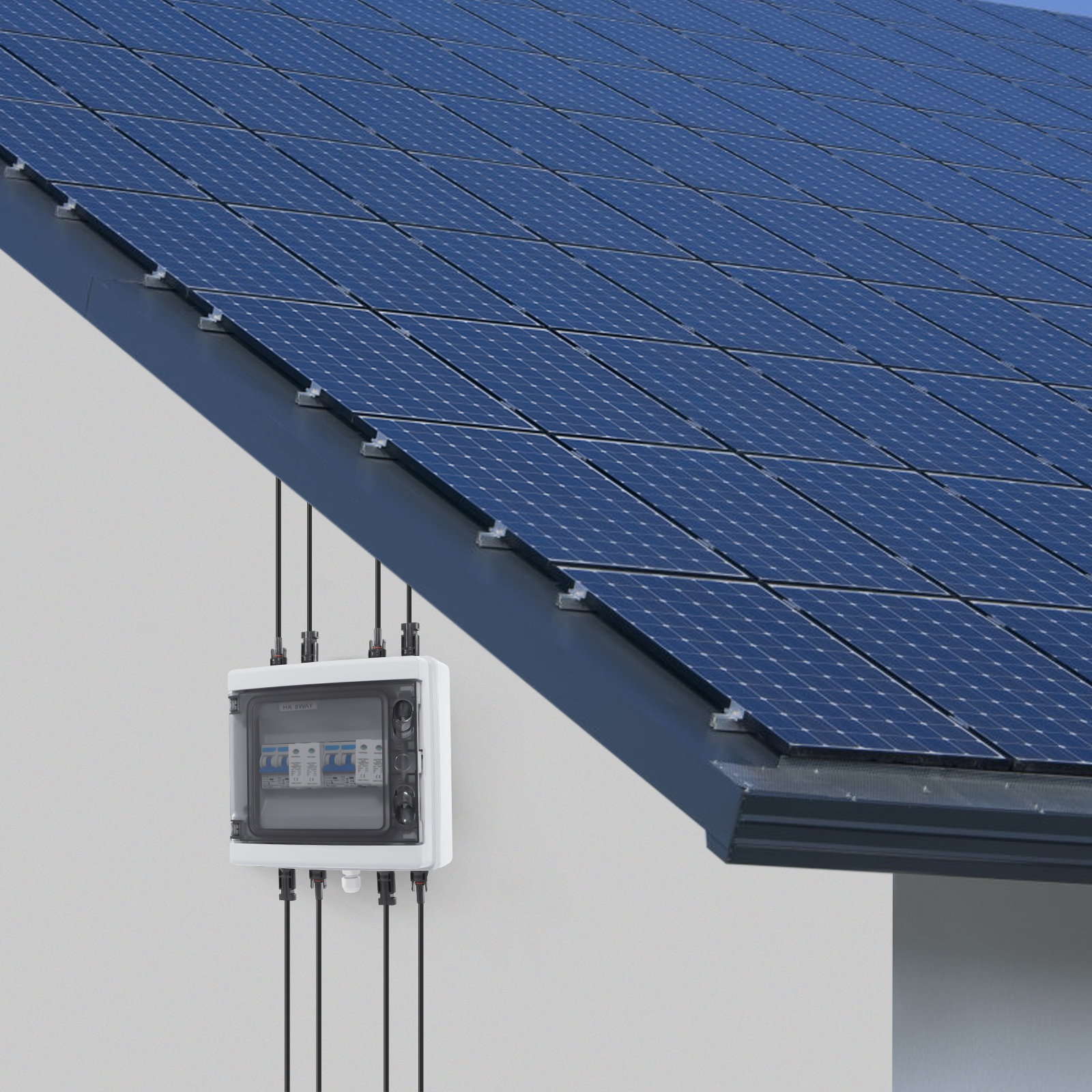 Solar Combiner Box, Combiner Box Circuit Breaker for Solar Panels, Solar Disconnect Switch, 21*10*21cm Solar Combiner Box, Combiner Box Circuit Breaker for Solar Panels, Solar Disconnect Switch, 21*10*21cm