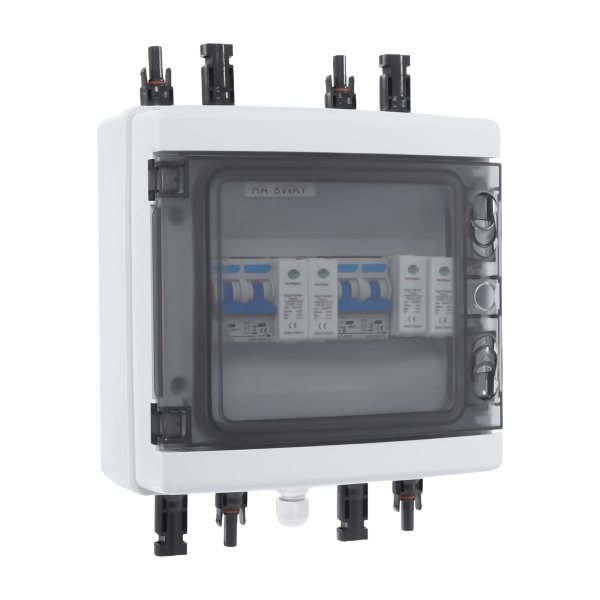 Solar Combiner Box, Combiner Box Circuit Breaker for Solar Panels, Solar Disconnect Switch, 21*10*21cm