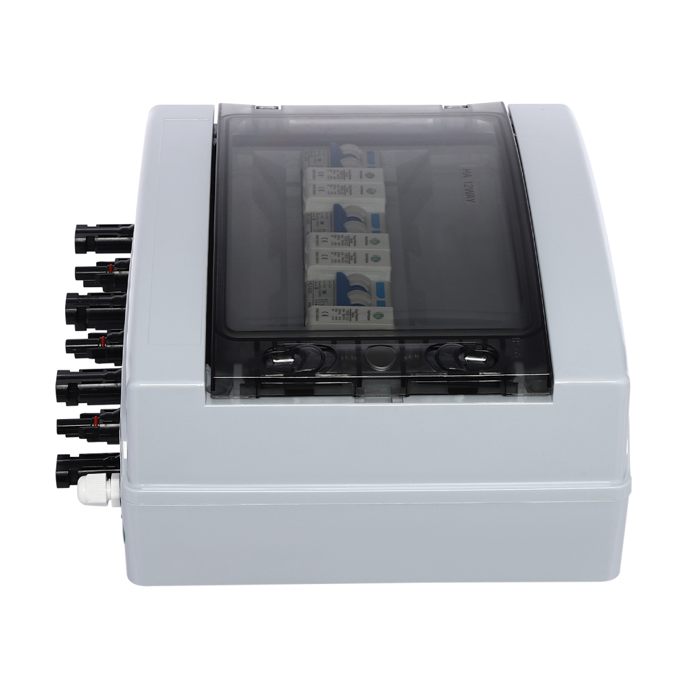 Solar Combiner Box Combiner Box Circuit Breaker for Solar Panels Solar Disconnect Switch For Networked Photovoltaic Solar Systems DC1000V 25A