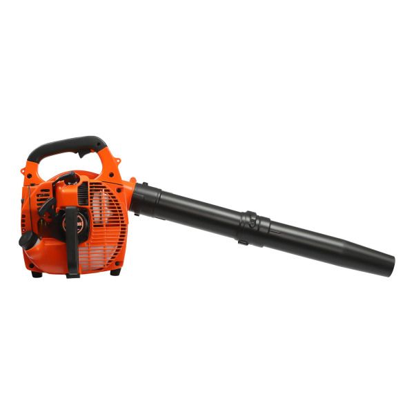 2-in-1 Leaf Blower and 2-Stroke Leaf Shredder 7000 RPM with Storage Bag and 2 Blower Tubes 25.4cc 2-Cycle Handheld Gas Blower Orange