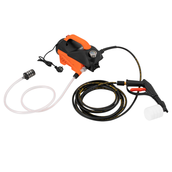 Electric Pressure Power Washer Household Automatic Car Washer Portable Pressure Cleaner Machine Clean The Steps Clean The Courtyard The Wall