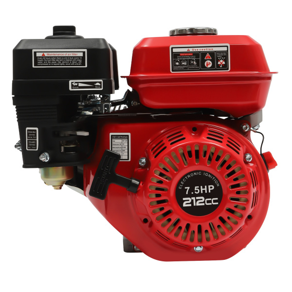 4-Stroke Gasoline Engine 7.5 HP Single-Cylinder Gasoline Engine 4-Stroke Gasoline Industrial Engine For Trenching Machines Lawnmowers