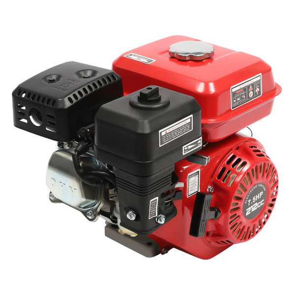 4-Stroke Gasoline Engine 7.5 HP Single-Cylinder Gasoline Engine 4-Stroke Gasoline Industrial Engine For Trenching Machines Lawnmowers