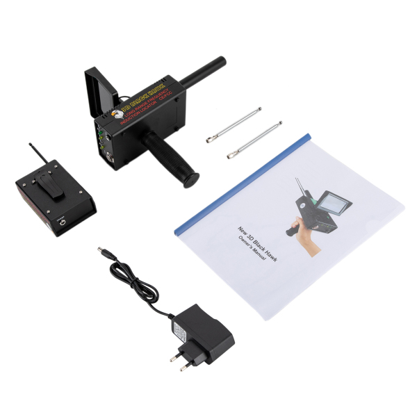 Metal Detector Metal Finder Long Range 98.4ft Underground Gold Detector 3D LED Display For Gold Silver Copper And Diamonds