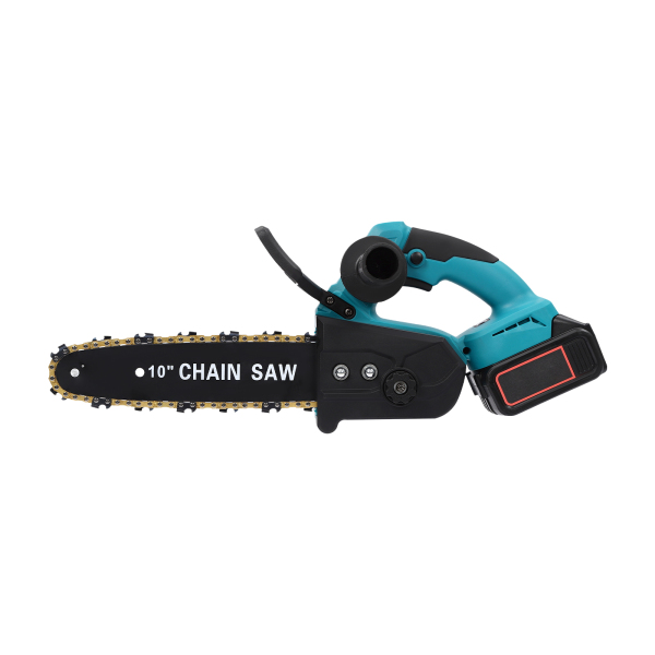 Ten Inch Lithium Chainsaw Cordless Chainsaw Mini Cordless Chain Saw with a Powerful 1200-watt Brushless Motor for Wood Cutting Branch Trimming