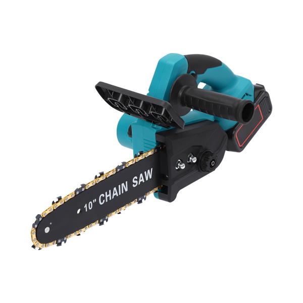 Ten Inch Lithium Chainsaw Cordless Chainsaw Mini Cordless Chain Saw with a Powerful 1200-watt Brushless Motor for Wood Cutting Branch Trimming