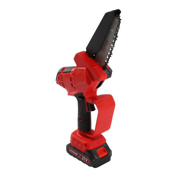 One-Hand Handheld Electric Compact Portable Chainsaw Rechargeable Battery Powered for Tree Trimming and Branch Pruning Wood Cutting