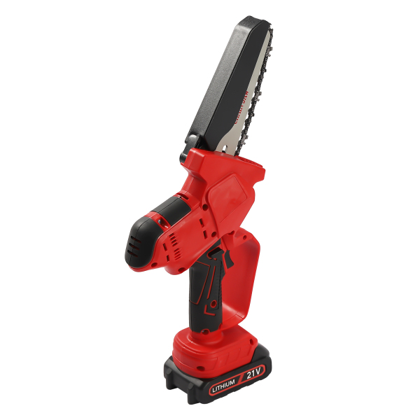 One-Hand Handheld Electric Compact Portable Chainsaw Rechargeable Battery Powered for Tree Trimming and Branch Pruning Wood Cutting