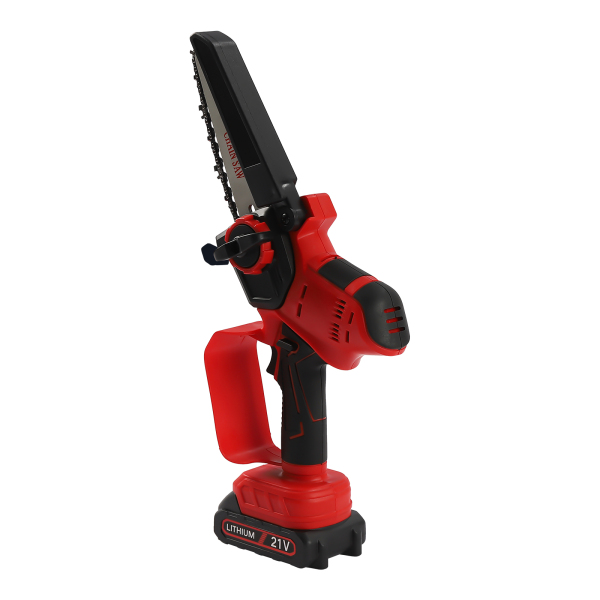 One-Hand Handheld Electric Compact Portable Chainsaw Rechargeable Battery Powered for Tree Trimming and Branch Pruning Wood Cutting