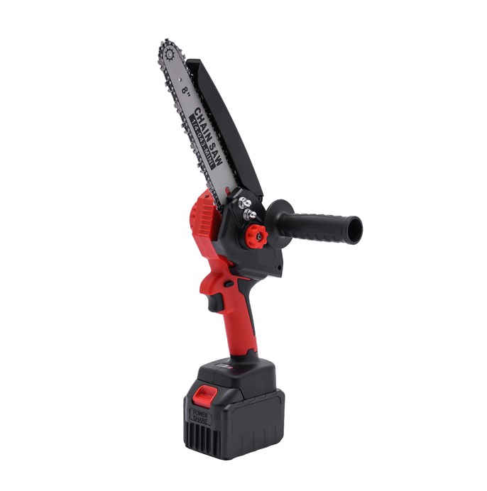 Auto-Oil System Portable Chainsaw 8 Inch Cordless Chainsaw with Automatic Oil and 4500 mAh Battery Brushless Motor for Tree Branches Yardyard Garden Auto-Oil System Portable Chainsaw 8 Inch Cordless Chainsaw with Automatic Oil and 4500 mAh Battery Brushless Motor for Tree Branches Yardyard Garden