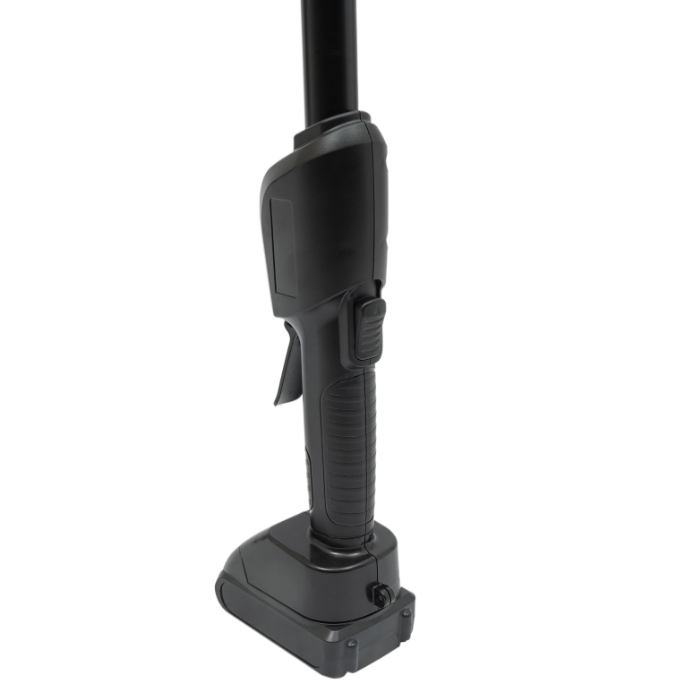 Pole Saw with 1500mAh Battery and Standard Charger Cordless Rechargeable Double Section Assemble Shaft Branch Cutter and Low Noise Pole Saw with 1500mAh Battery and Standard Charger Cordless Rechargeable Double Section Assemble Shaft Branch Cutter and Low Noise