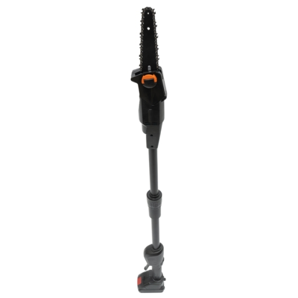 Pole Saw with 1500mAh Battery and Standard Charger Cordless Rechargeable Double Section Assemble Shaft Branch Cutter and Low Noise