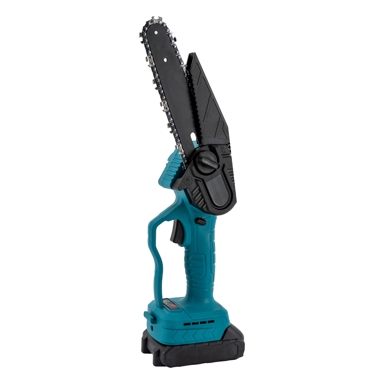 Mini Battery Chainsaw 4 Inch Electric Battery Chainsaw Portable Chainsaw with Batteries Cordless for Tree Branch Wood Cutting