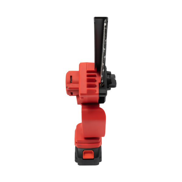 Mini Chain Saw 8-inch Wireless Chain Saw 2x 2.0 Battery Manual Oil System One-hand Electric Chain Saw Electric Tree Saw For Cutting Garden Log