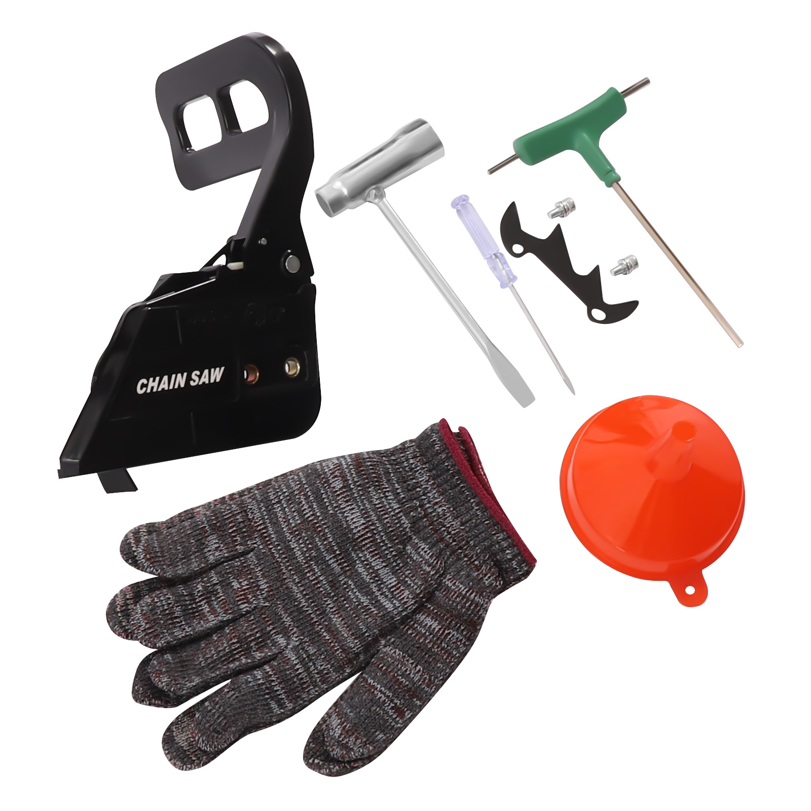 55cc gasoline chainsaw for cutting with 18-inch guide plate