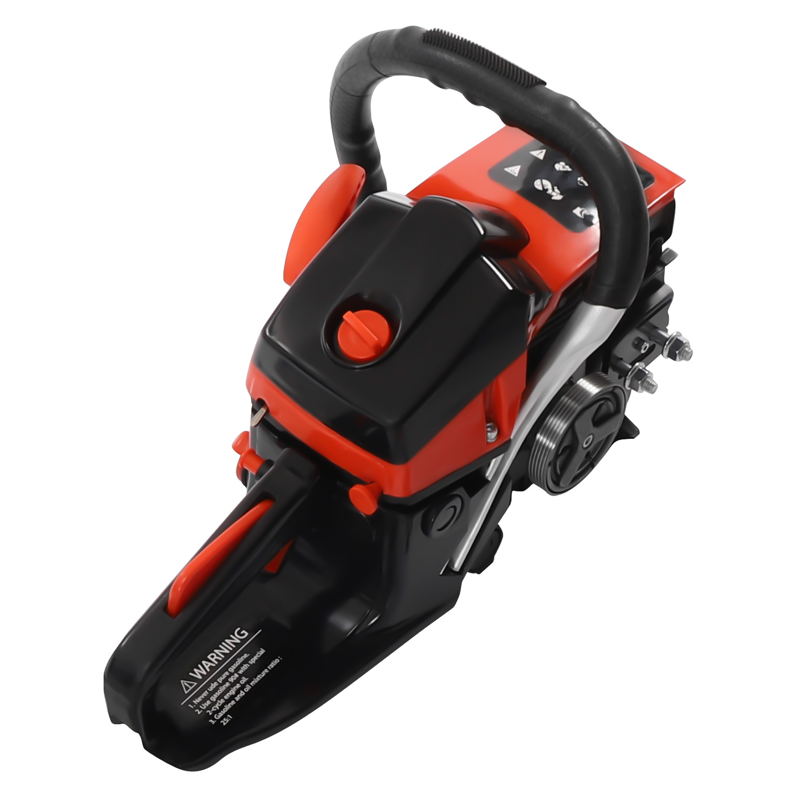 55cc gasoline chainsaw for cutting with 18-inch guide plate