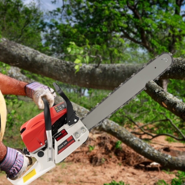 Gas-powered Chainsaw Cutting Wood Gas Sawing Chain Saw Set Chainsaw 52CC Gasoline Chainsaw20 inch Gasoline Chainsaw Set Gas-powered Chainsaw Cutting Wood Gas Sawing Chain Saw Set Chainsaw 52CC Gasoline Chainsaw20 inch Gasoline Chainsaw Set