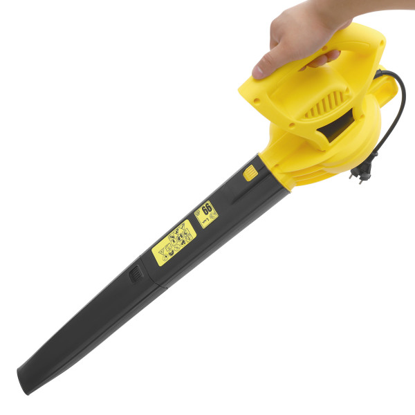 ABS 2000 W Leaf Blower Hand Held Leaf Blower Used for Cleaning Computer Dust Used in Gardens Courtyards Roads Parks 80*25cm