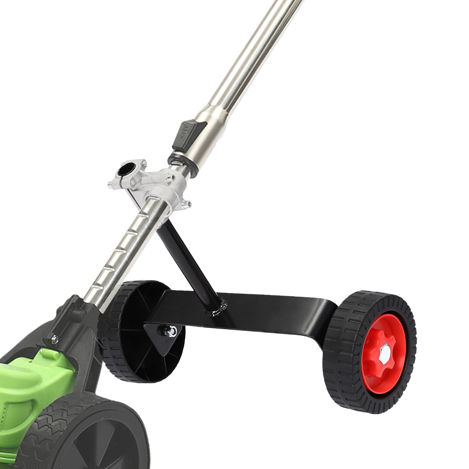 28cm Support Wheel, Lawn Mower Support Wheel, Weed Trimmer Auxiliary Wheels for Garden Weeding, Road Trimming