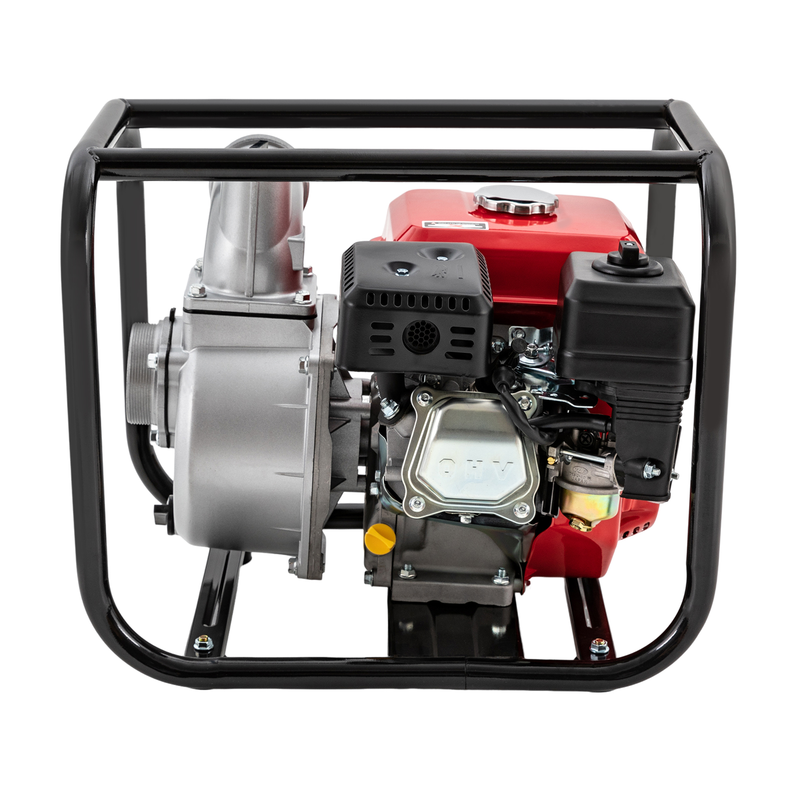7.5 HP 3" Gas Powered 4 Stroke Single Cylinder Air Self-Priming Semi-Garbage Water Pump Gasoline Powered Water Transfer Pump 7.5 HP 3" Gas Powered 4 Stroke Single Cylinder Air Self-Priming Semi-Garbage Water Pump Gasoline Powered Water Transfer Pump