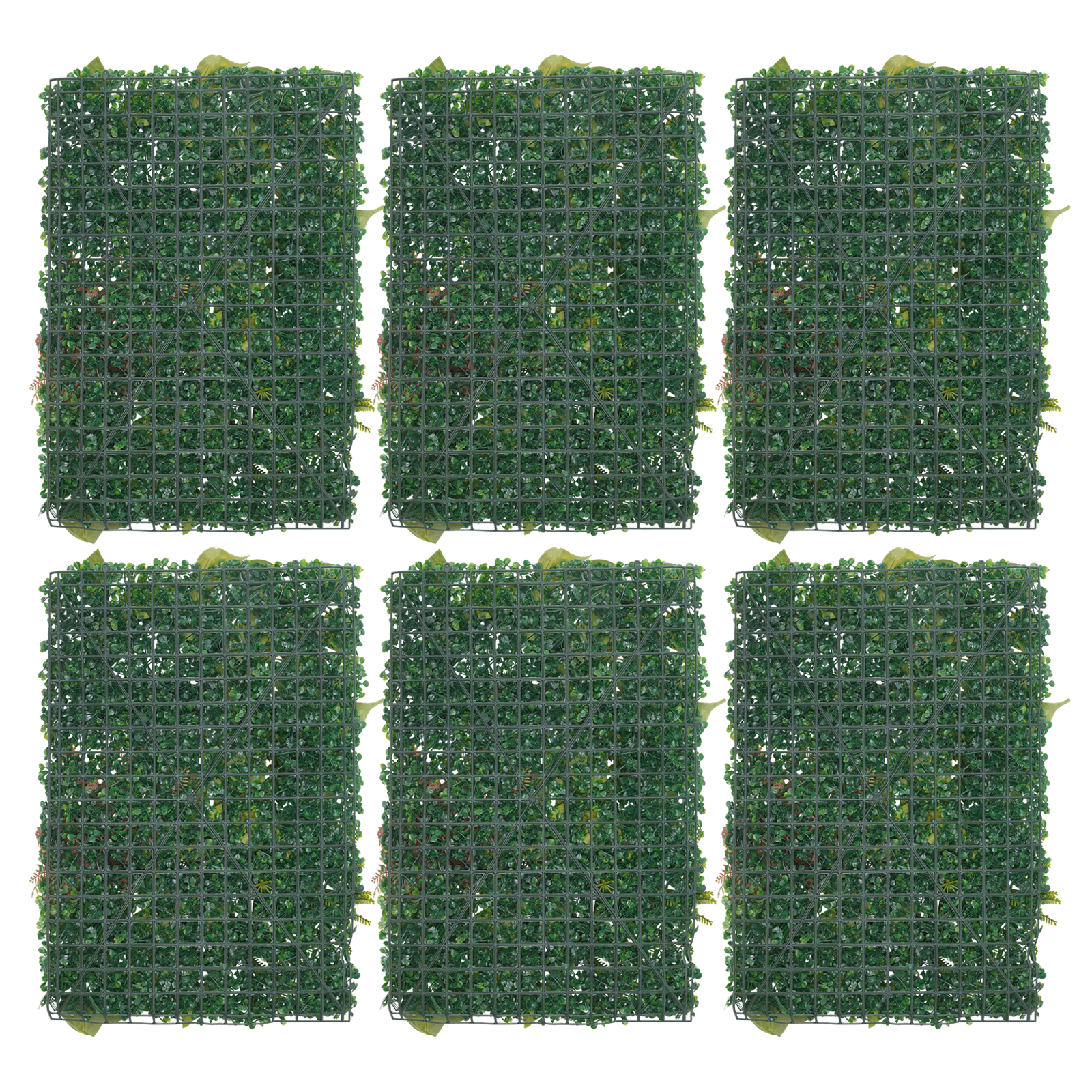 Artificial Boxwood Panels 6pcs Artificial Hedge Panels 40x60cm Boxwood Plant Panels Green Artificial Plants Hedge Fence Artificial Boxwood Panels 6pcs Artificial Hedge Panels 40x60cm Boxwood Plant Panels Green Artificial Plants Hedge Fence