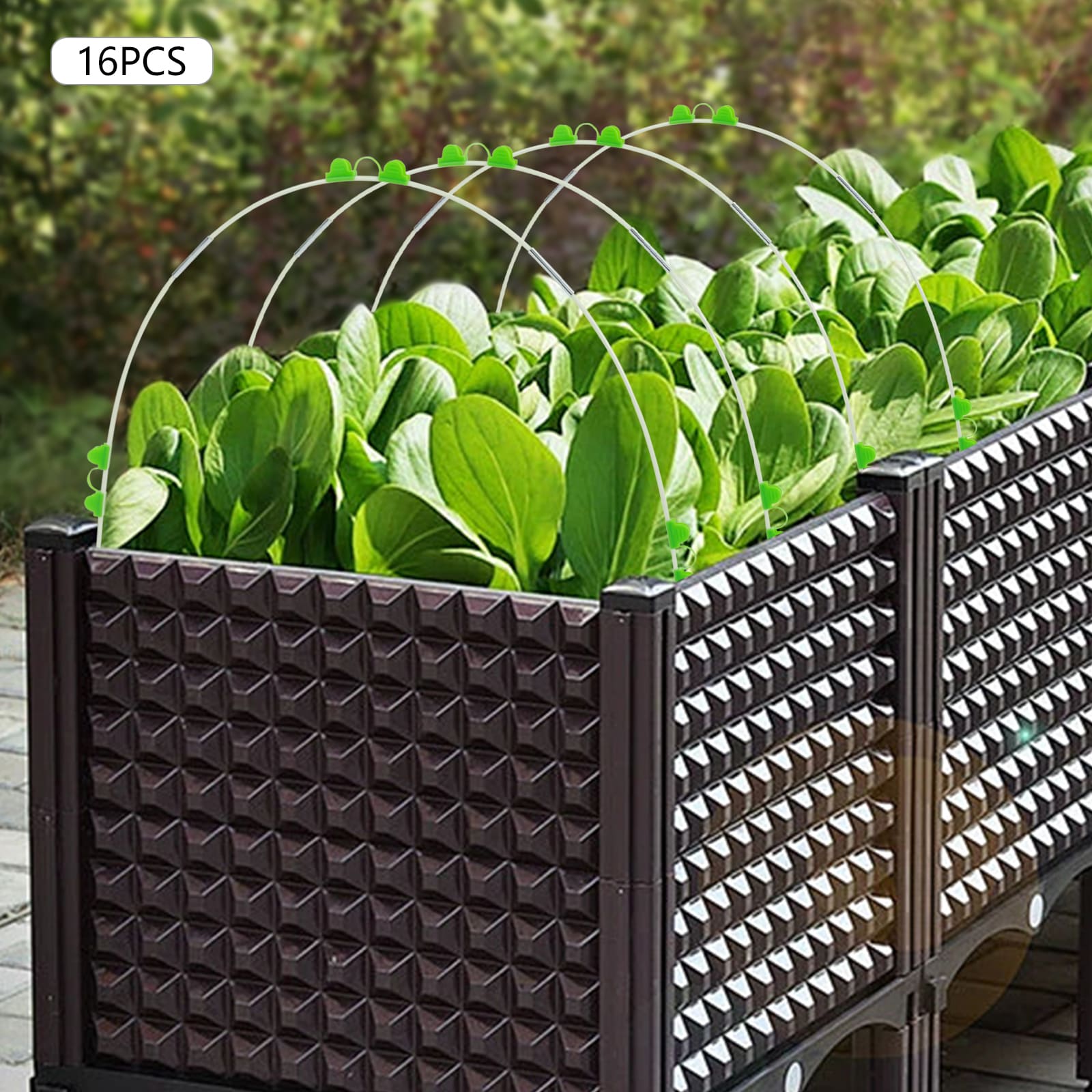 Greenhouse Hoop Garden Netting Kit, Garden Hoops for DIY Grow Tunnel, Greenhouse Hoops Grow Tunnel Sets Greenhouse Hoop Garden Netting Kit, Garden Hoops for DIY Grow Tunnel, Greenhouse Hoops Grow Tunnel Sets