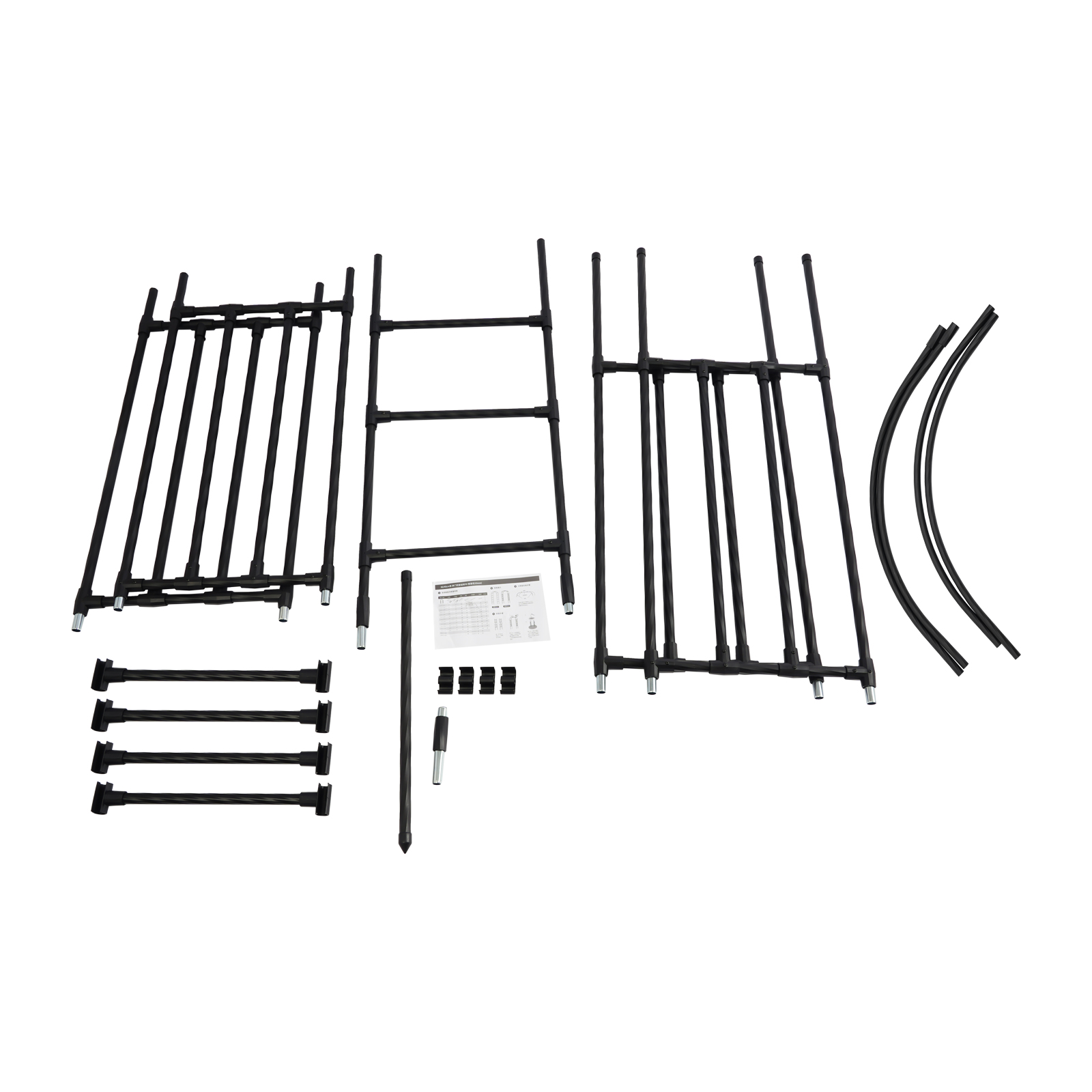 240x210x40cm Metal Archway, Plant Climbing Arch Rack, Garden Arch for Farms, Gardens