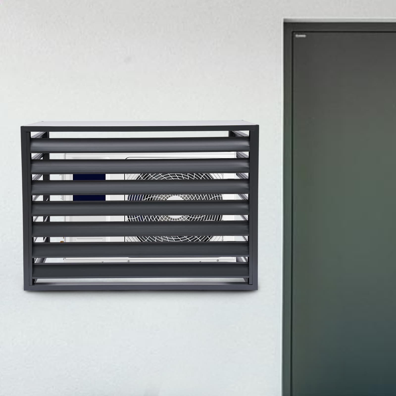 Air conditioning fence 2-3P four sides 110x80x60-gray, Air Conditioner Fence Screen, Air Conditioner Privacy Screen, Air Conditioner Screen Air conditioning fence 2-3P four sides 110x80x60-gray, Air Conditioner Fence Screen, Air Conditioner Privacy Screen, Air Conditioner Screen