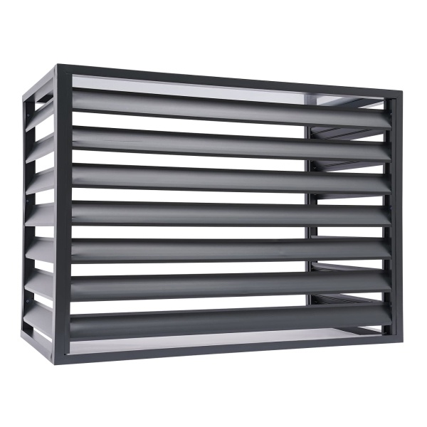 Air conditioning fence 2-3P four sides 110x80x60-gray, Air Conditioner Fence Screen, Air Conditioner Privacy Screen, Air Conditioner Screen