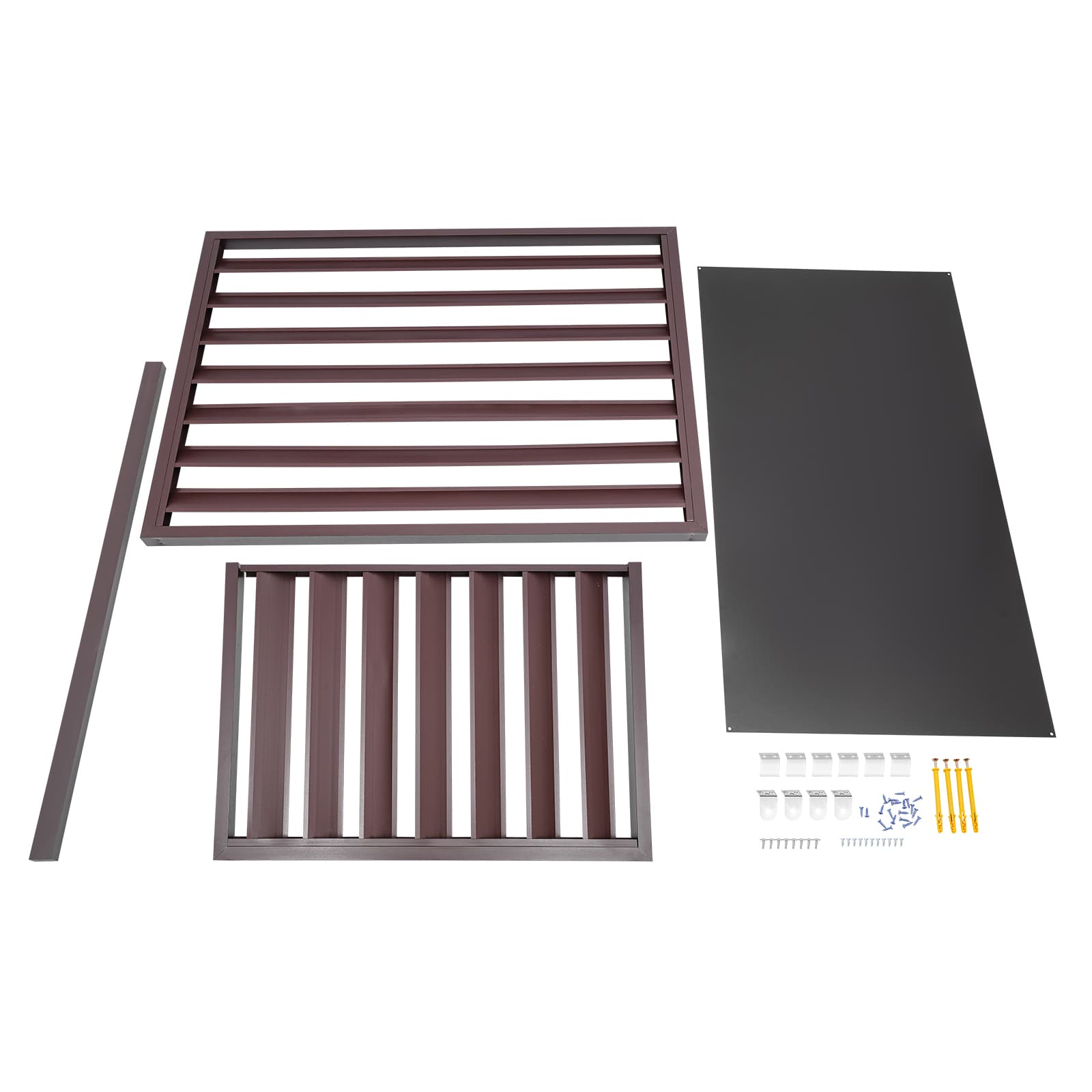 Air conditioning fence 2-3P four sides 110x80x60-brown, Air Conditioner Fence Screen, Air Conditioner Privacy Screen, Air Conditioner Screen Air conditioning fence 2-3P four sides 110x80x60-brown, Air Conditioner Fence Screen, Air Conditioner Privacy Screen, Air Conditioner Screen