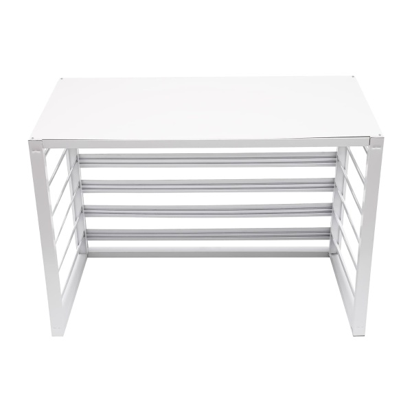 Air conditioning fence 1.5P four sides 100*70*50-white air Conditioner Fence Screen, Air Conditioner Privacy Screen, Air Conditioner Screen