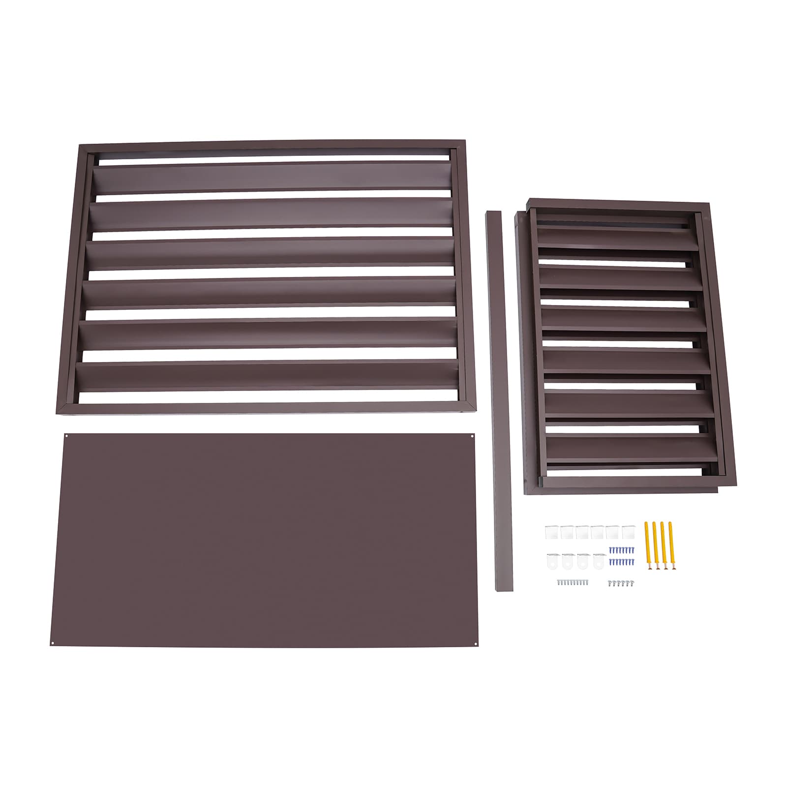 Air conditioning fence 1.5P four sides 100x70x50-brown Air Conditioner Fence Screen, Air Conditioner Privacy Screen, Air Conditioner Screen Air conditioning fence 1.5P four sides 100x70x50-brown Air Conditioner Fence Screen, Air Conditioner Privacy Screen, Air Conditioner Screen