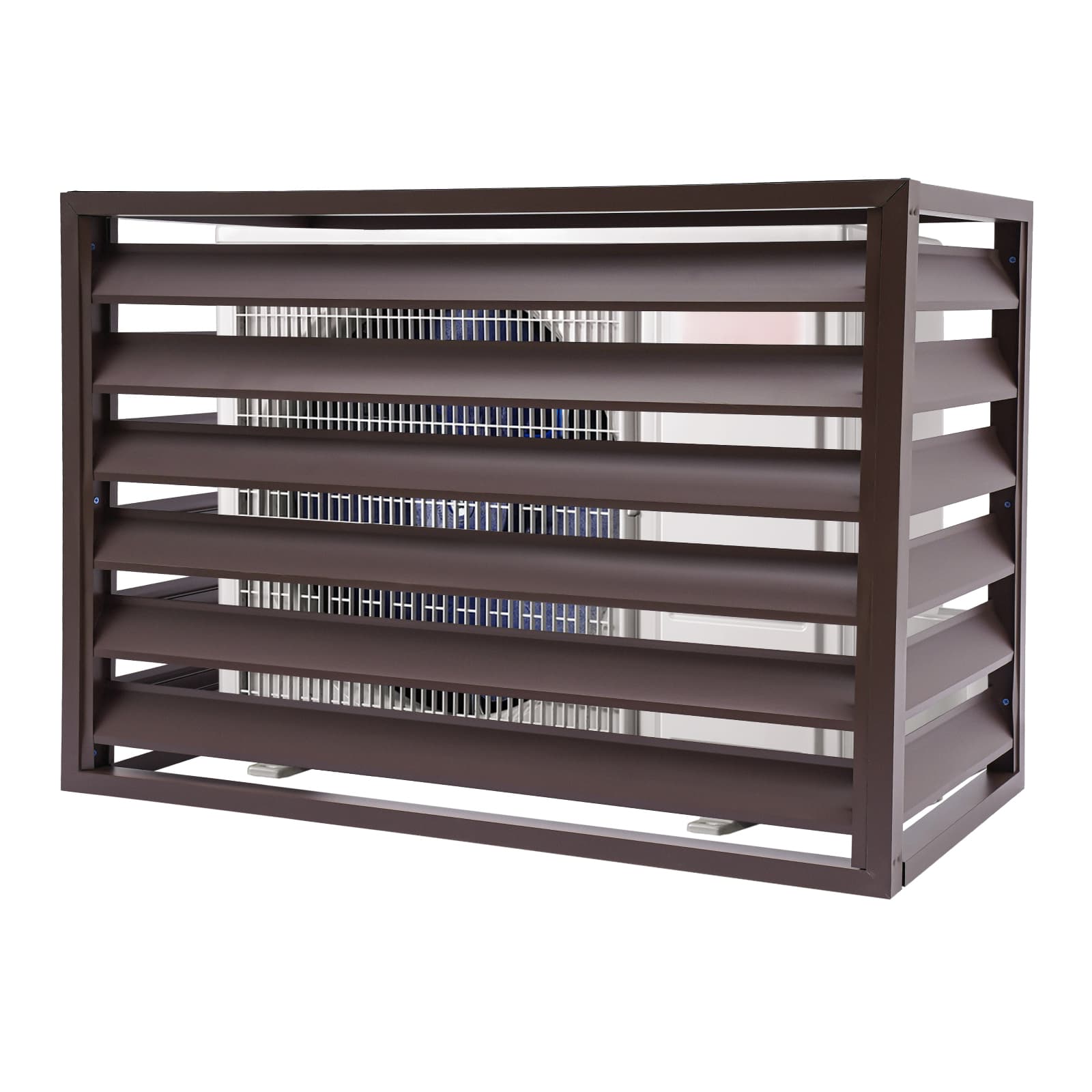 Air conditioning fence 1.5P four sides 100x70x50-brown Air Conditioner Fence Screen, Air Conditioner Privacy Screen, Air Conditioner Screen Air conditioning fence 1.5P four sides 100x70x50-brown Air Conditioner Fence Screen, Air Conditioner Privacy Screen, Air Conditioner Screen