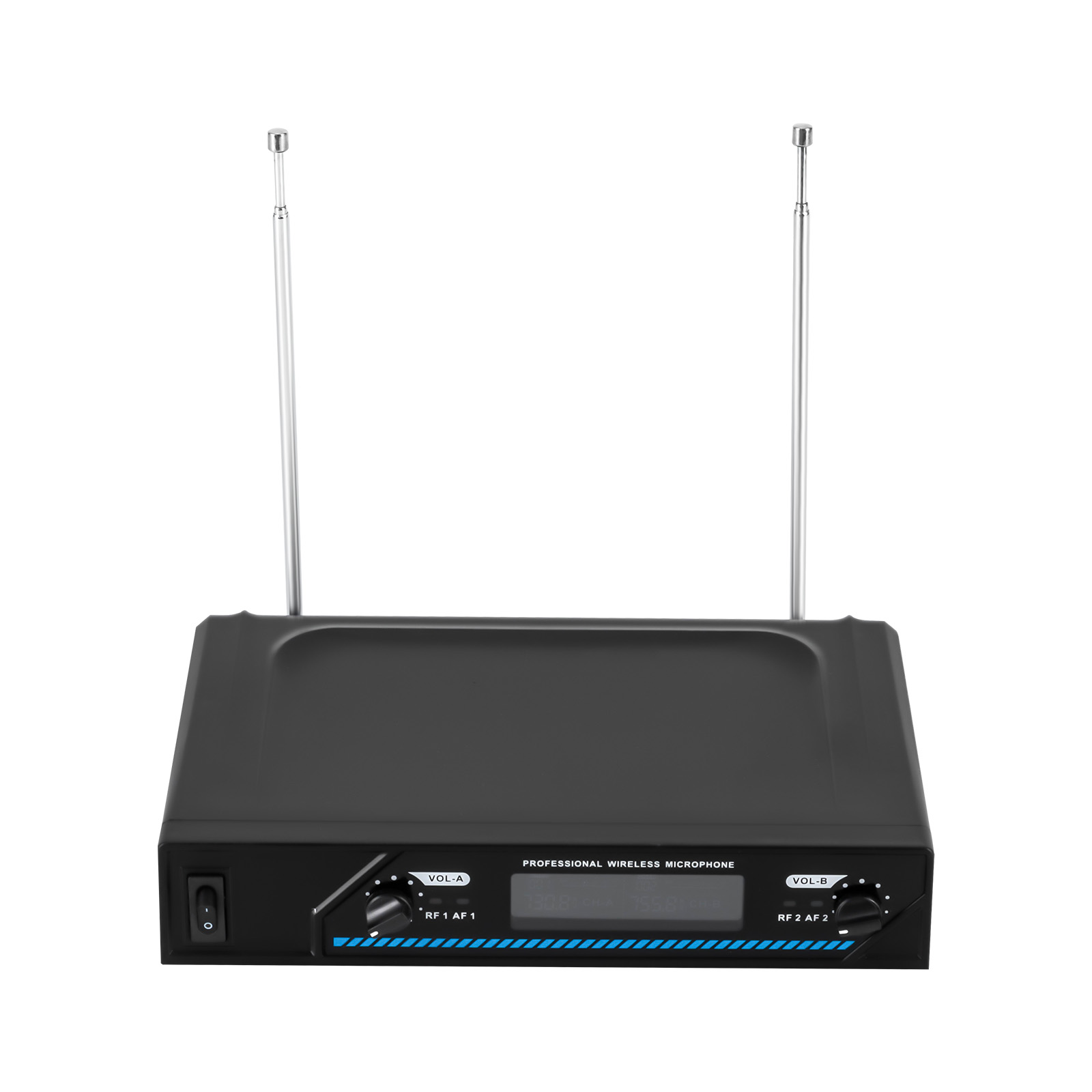 Wireless Microphone Kit Professional 2 Channel Karaoke Microphone for Church Party Singing For Conferences Presentations Wireless Microphone Kit Professional 2 Channel Karaoke Microphone for Church Party Singing For Conferences Presentations
