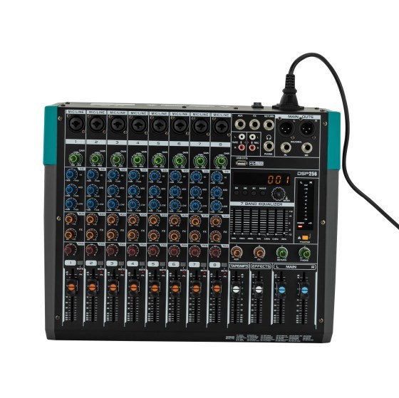 Professional Audio Mixer, 8 Channel Audio Mixer