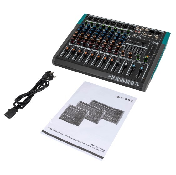 Professional Audio Mixer, 8 Channel Audio Mixer