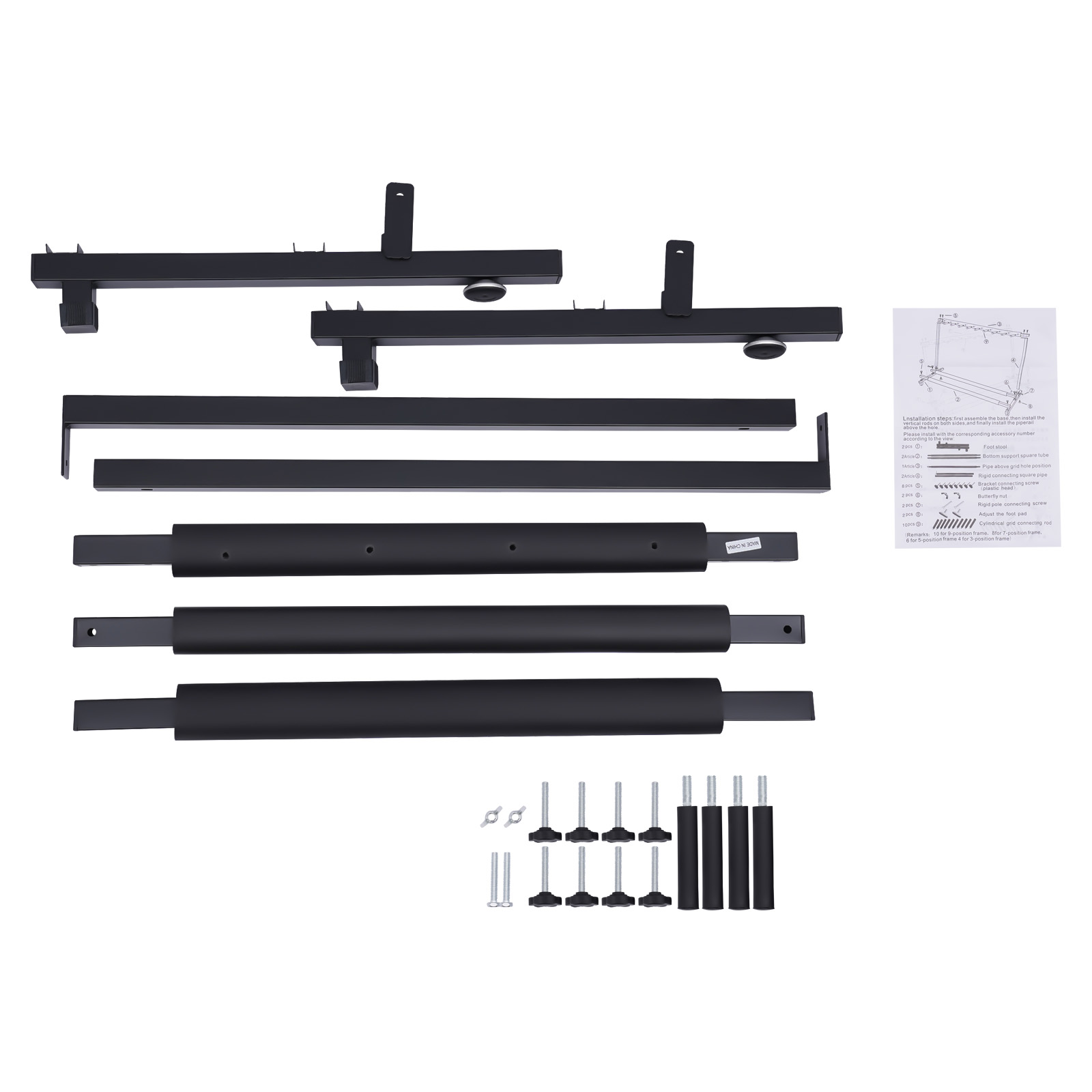 3-fold guitar stand, Multi-guitar stand, Detachable design, 62.5*47*73 cm, Black 3-fold guitar stand, Multi-guitar stand, Detachable design, 62.5*47*73 cm, Black
