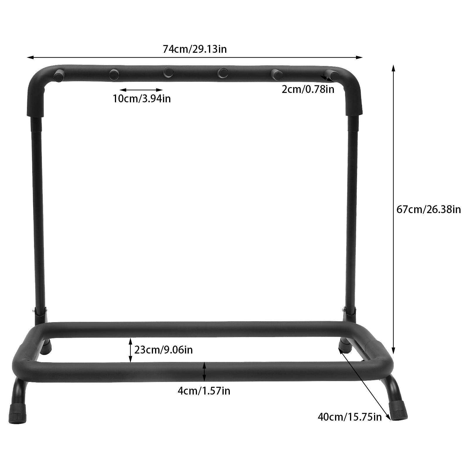 Guitar stand Guitar stand Bass stand, Metal stand, Universal banjo stand, 74*40*67cm, Black Guitar stand Guitar stand Bass stand, Metal stand, Universal banjo stand, 74*40*67cm, Black