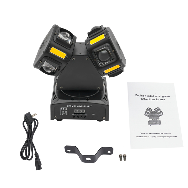 8*LEDs Moving Head Light, Moving Head Dj Lights for Party Concert Festival Show, Stage Lights