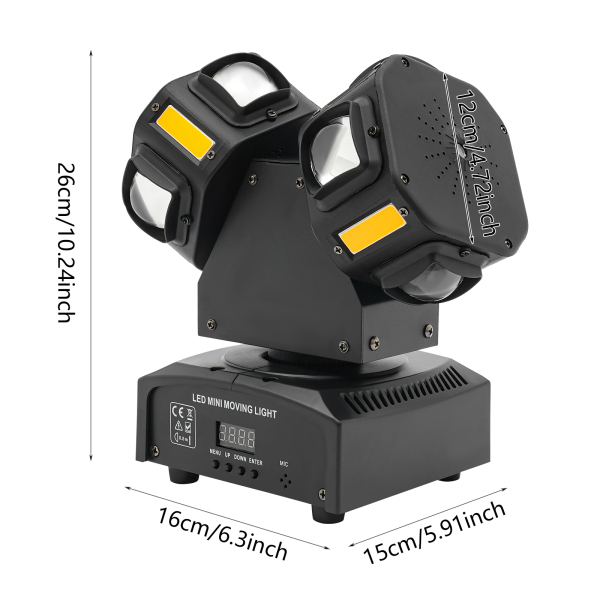 8*LEDs Moving Head Light, Moving Head Dj Lights for Party Concert Festival Show, Stage Lights 8*LEDs Moving Head Light, Moving Head Dj Lights for Party Concert Festival Show, Stage Lights