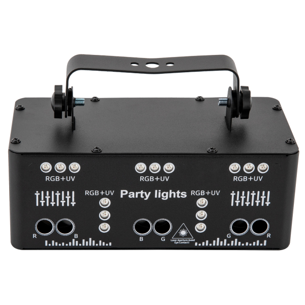 21 Eye Laser Stage Light DJ Projector Disco Stage Lighting Lighting Effects DMX Effects Spotlight Party Bar Birthday Bar Disco Performing Arts Bar
