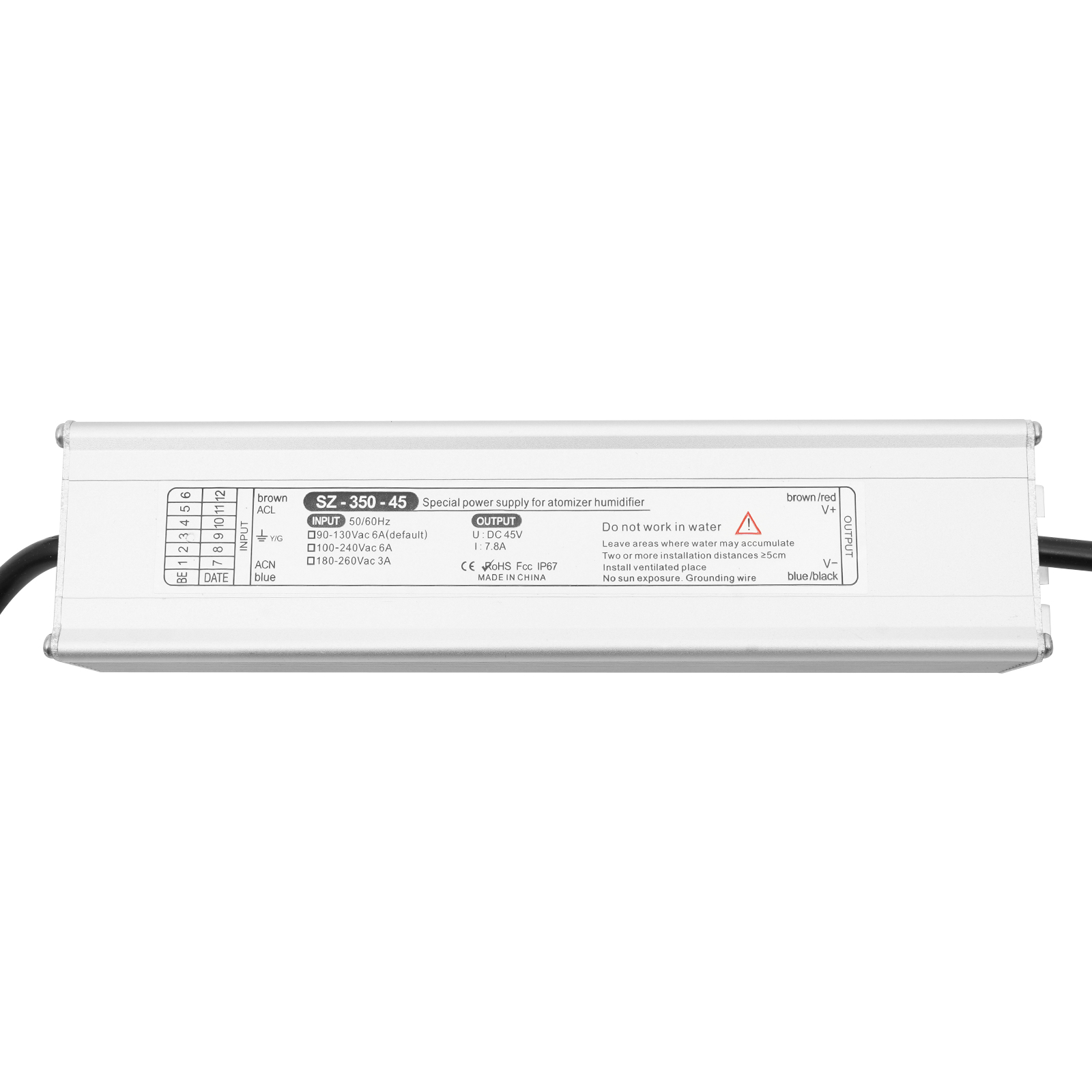 Fog Maker 10 Head, Ultrasonic Mist Maker, Mist Maker With Waterproof Power Supply Fog Maker 10 Head, Ultrasonic Mist Maker, Mist Maker With Waterproof Power Supply