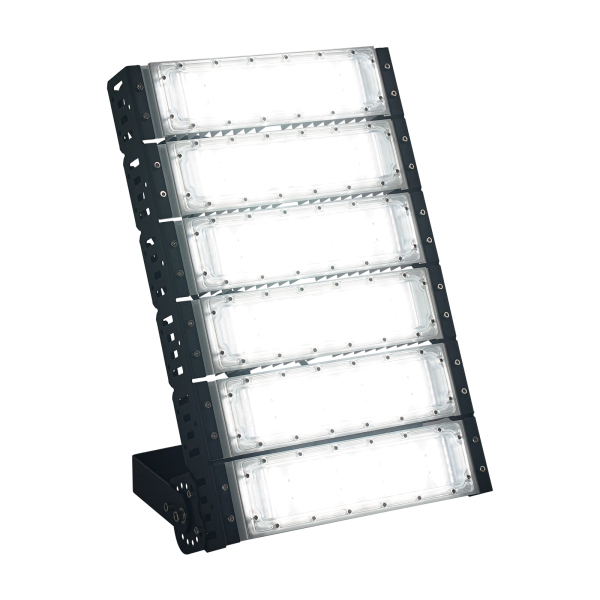 Outdoor Floodlight, LED Stadium Floodlight, Waterproof Floodlight for Tunnels, Factories, Sports Fields, Courtyards, Construction Sites