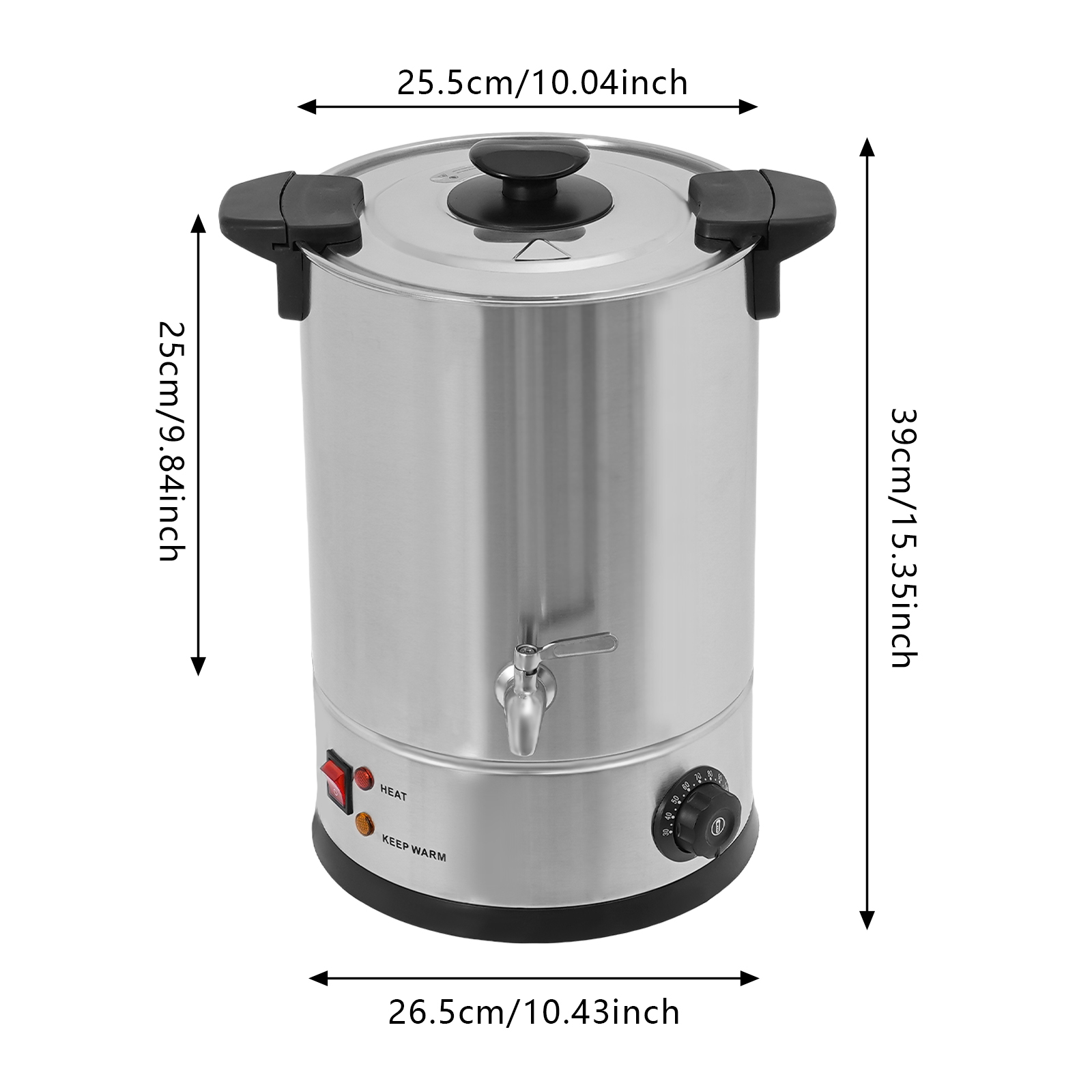 12L Wax Melting Pot for Candle Making, Wax Melting Pot, Large Commercial Wax Melting Machine